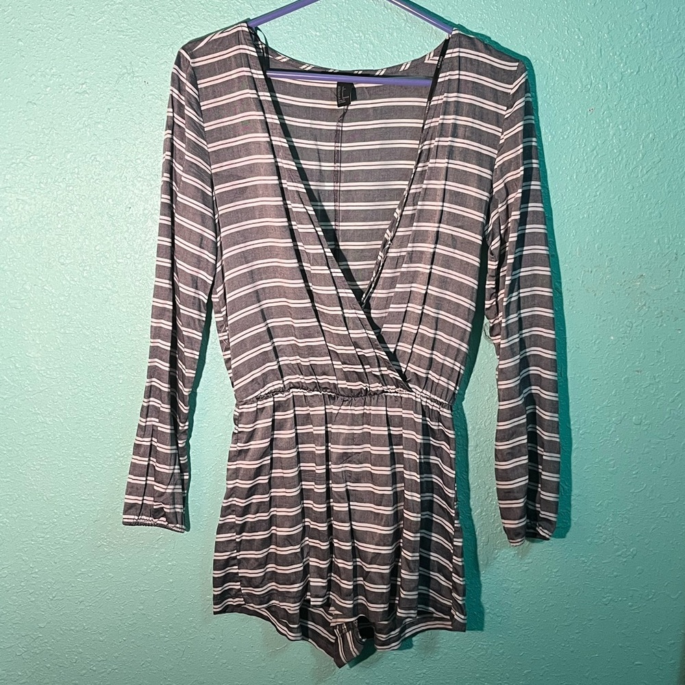 Woman’s Forever 21 Striped Jumpsuit